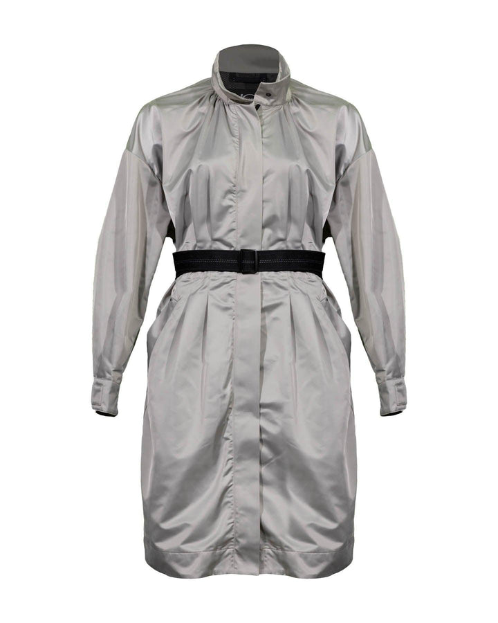 Luisa Cerano - Zip Front Trench Coat