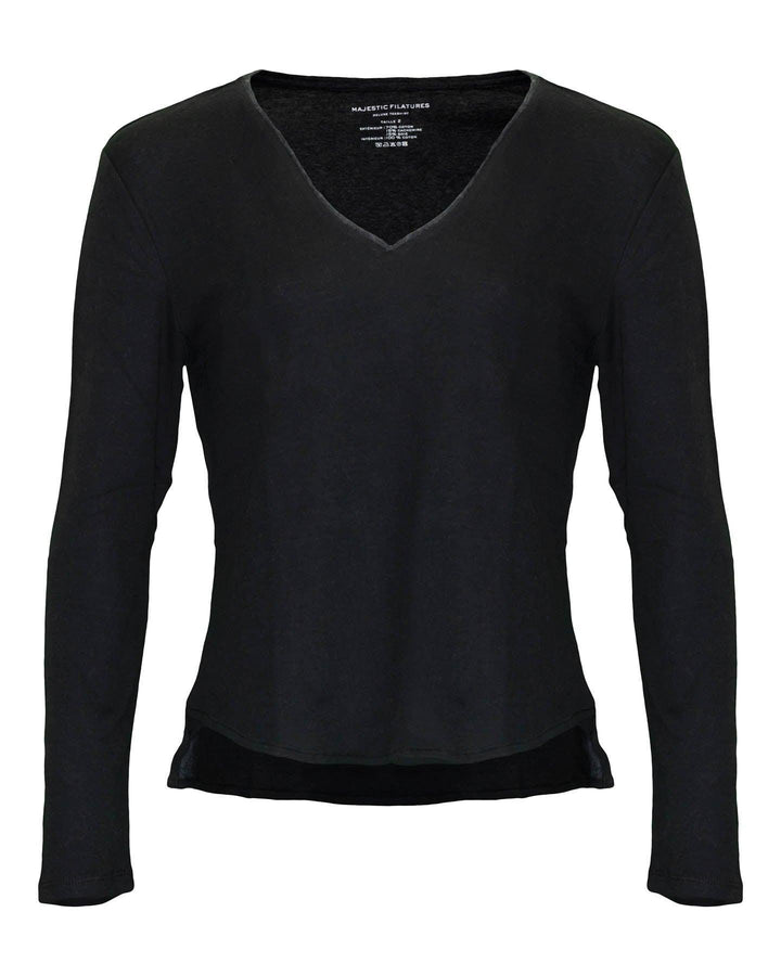 Majestic Filatures - Cotton Cashmere Blend Pullover