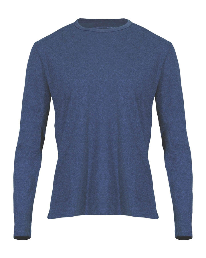 Majestic Filatures - Cotton Cashmere Round Neck Pullover