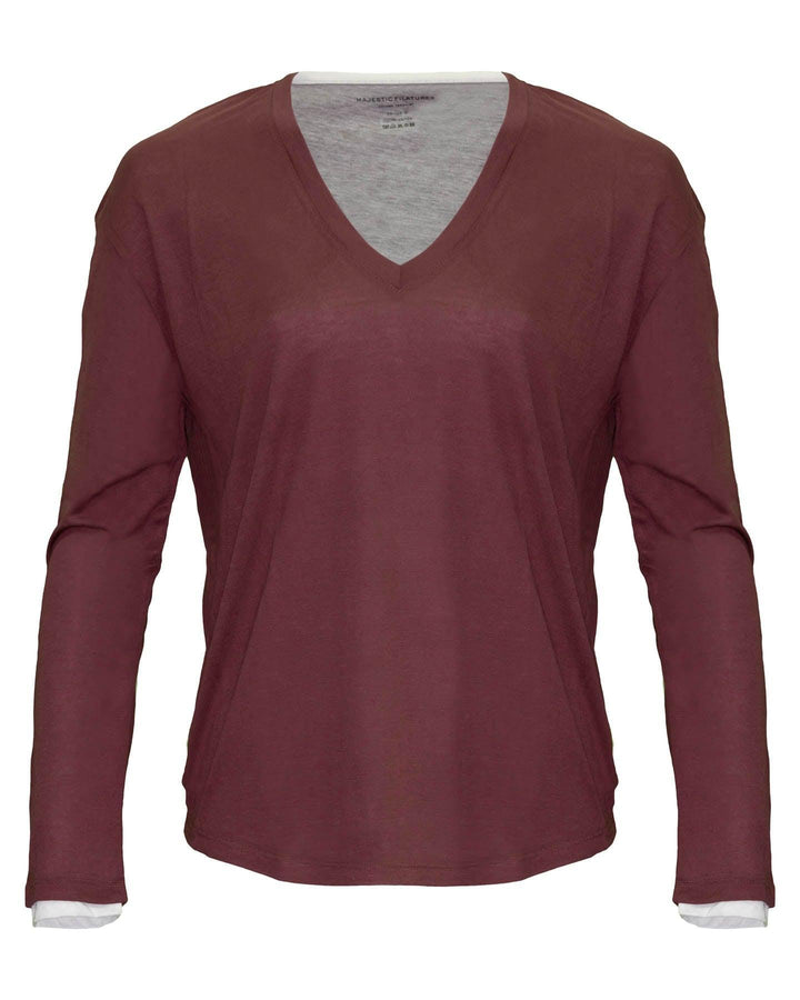 Majestic Filatures - Double Layer Pullover