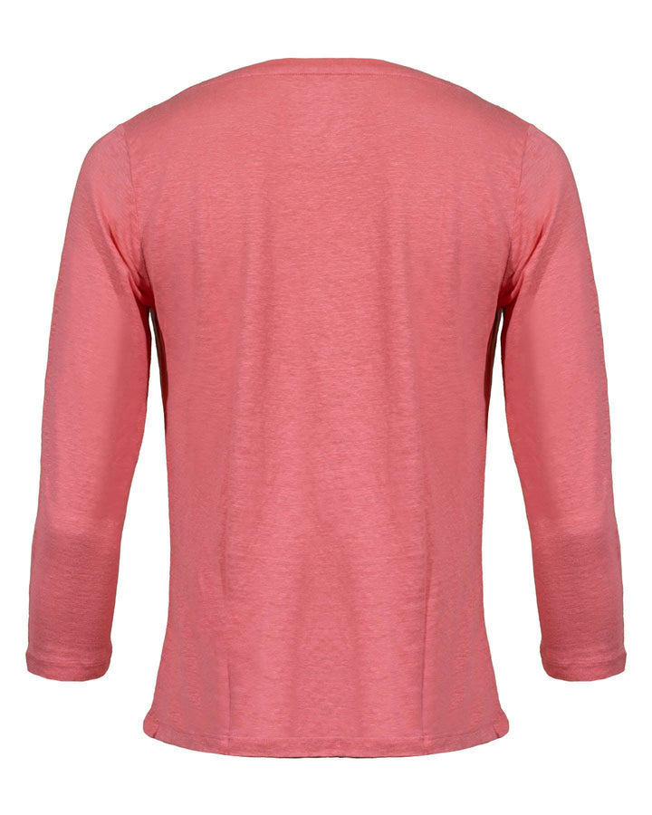 Majestic Filatures - Linen Stretch Boatneck Top