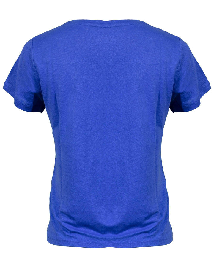 Majestic Filatures - Linen Stretch Short Sleeve V-Neck Tee