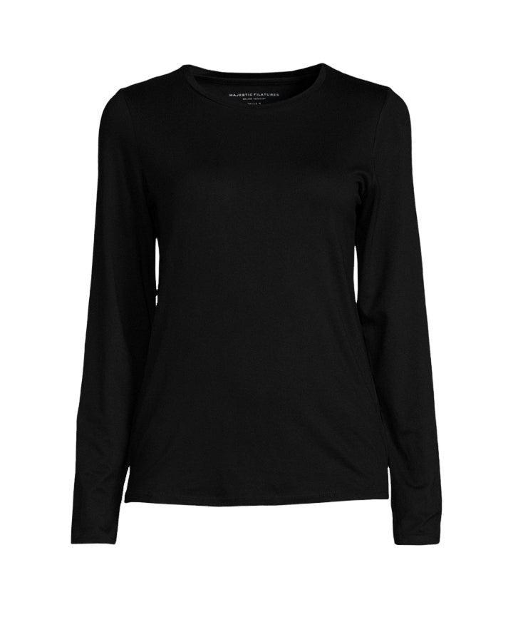 Majestic Filatures - Majestic Soft Touch Crew Neck Long Sleeve Tee