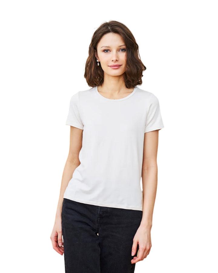 Majestic Filatures - Majestic Soft Touch Semi Relaxed Fit Tee