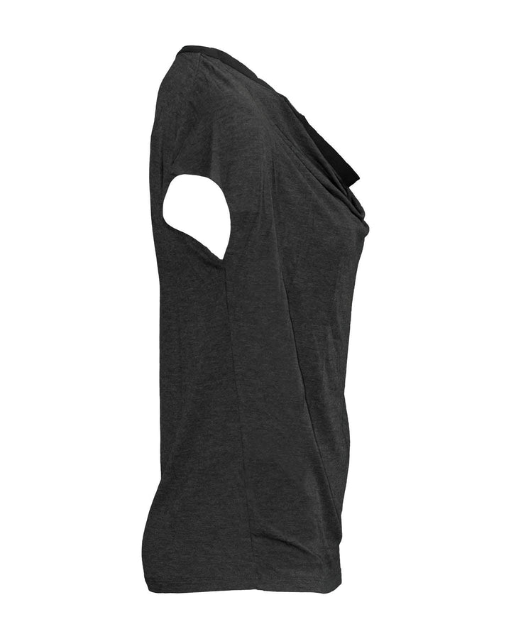 Majestic Filatures - Soft Touch Cowl Neck T-Shirt