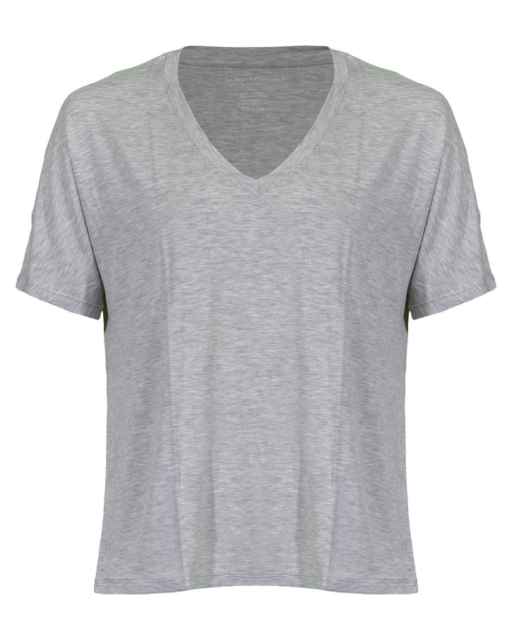 Majestic Filatures - Soft Touch V-Neck T-Shirt