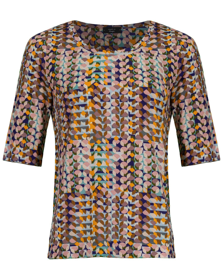 Marc Cain - Abstract Graphic Print Top
