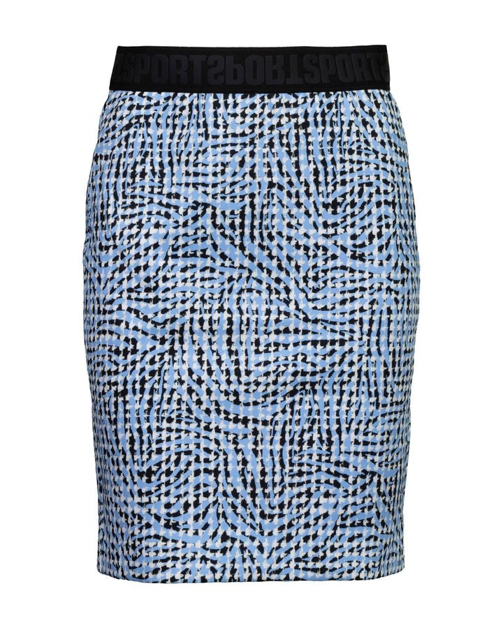 Marc Cain - Abstract Houndstooth Pencil Skirt