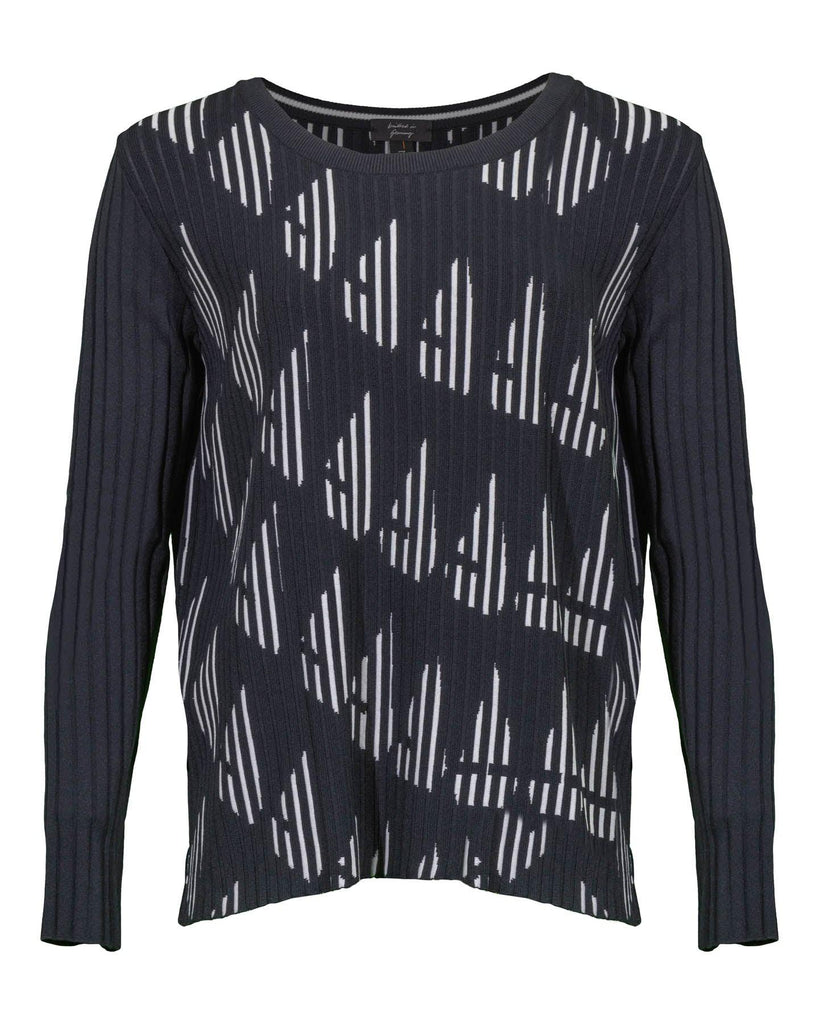 Marc Cain - Abstract Print Pullover