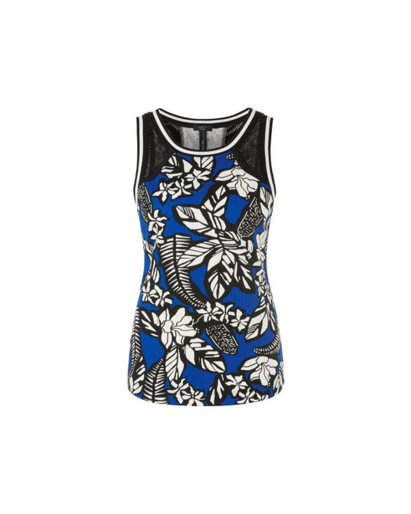 Marc Cain - All Over Floral Pattern Tank Top