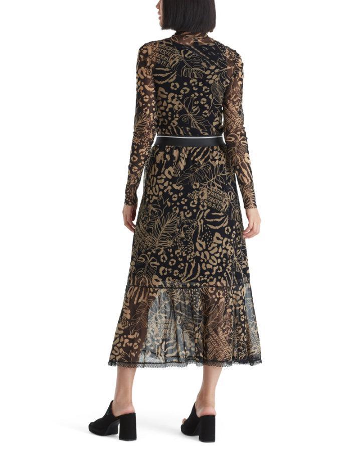 Marc Cain - Animal Crossing Mesh Skirt