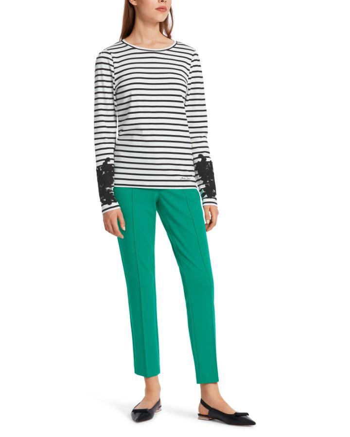 Marc Cain - Animal Intense Stripe Tee