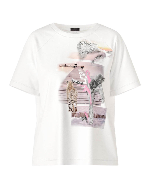 Marc Cain - Animal Motif Print T-Shirt