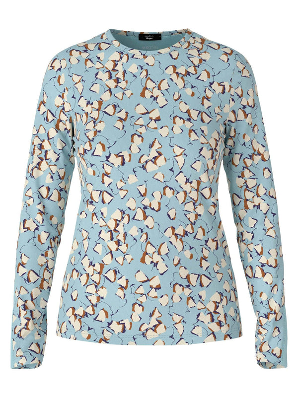 Marc Cain - Atmospheric Blue Print Pullover