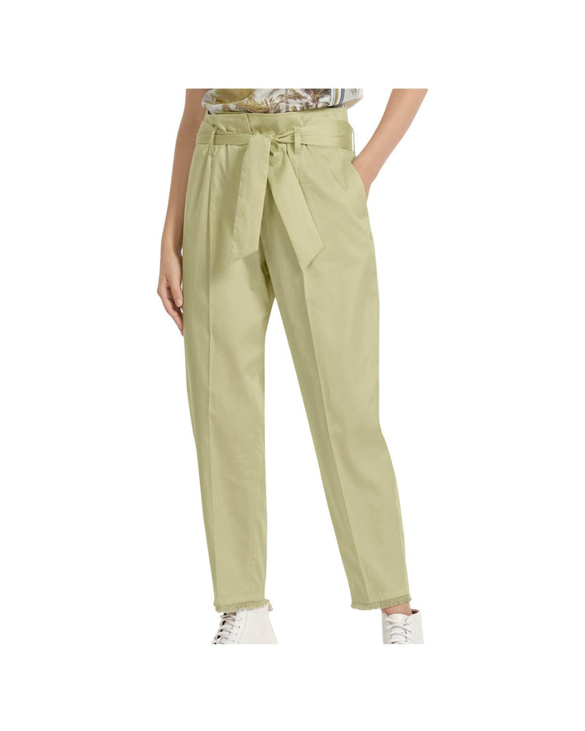 Marc Cain - Belted Cotton Pants