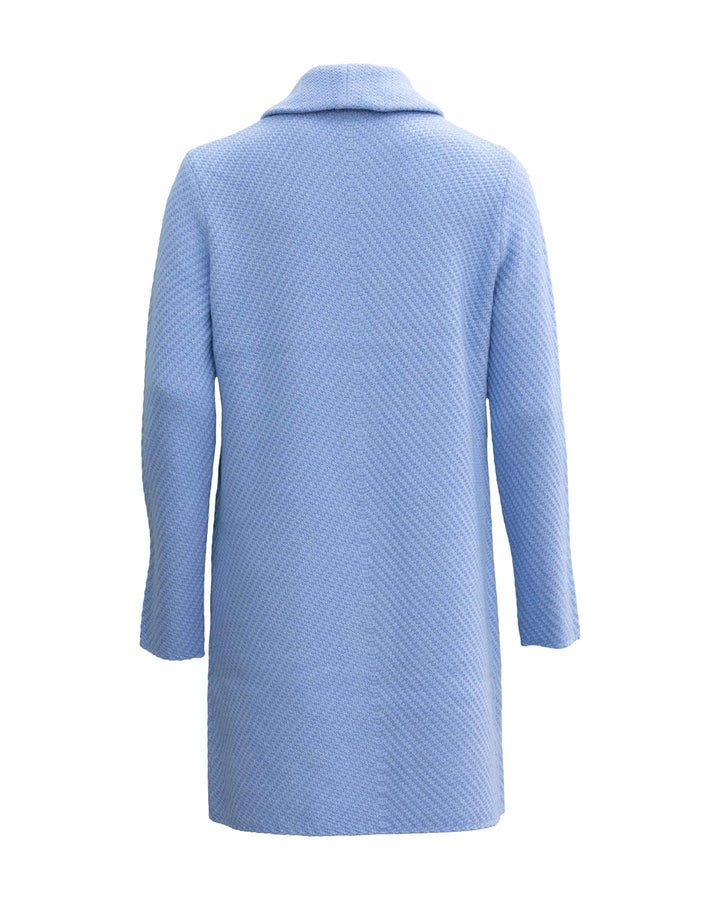 Marc Cain - Blue Wool Coatigan