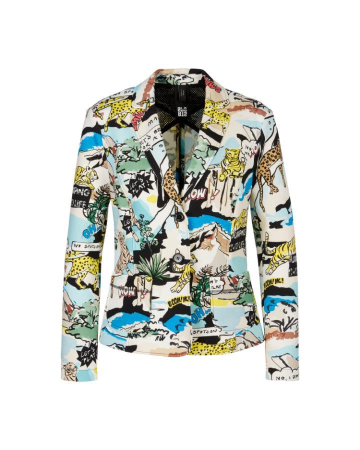 Marc Cain - Cartoon Print Blazer