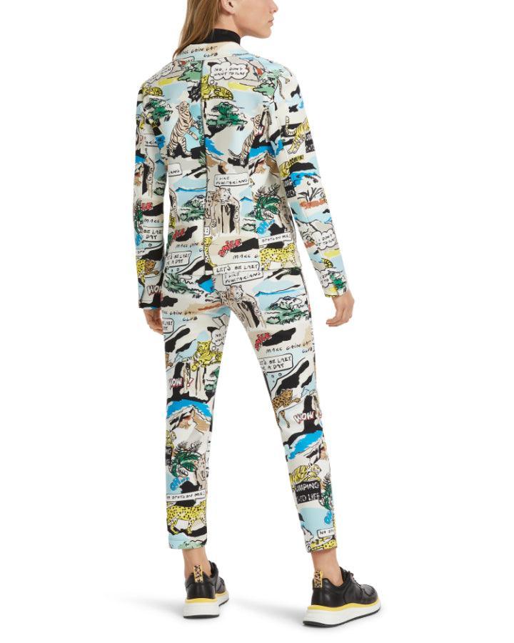 Marc Cain - Cartoon Print Blazer
