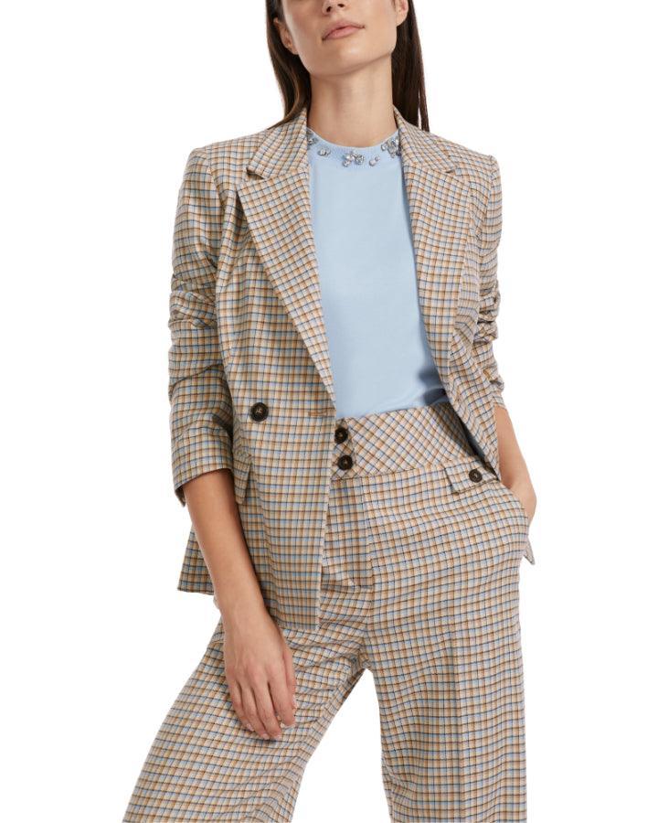 Marc Cain - Check Plaid Blazer