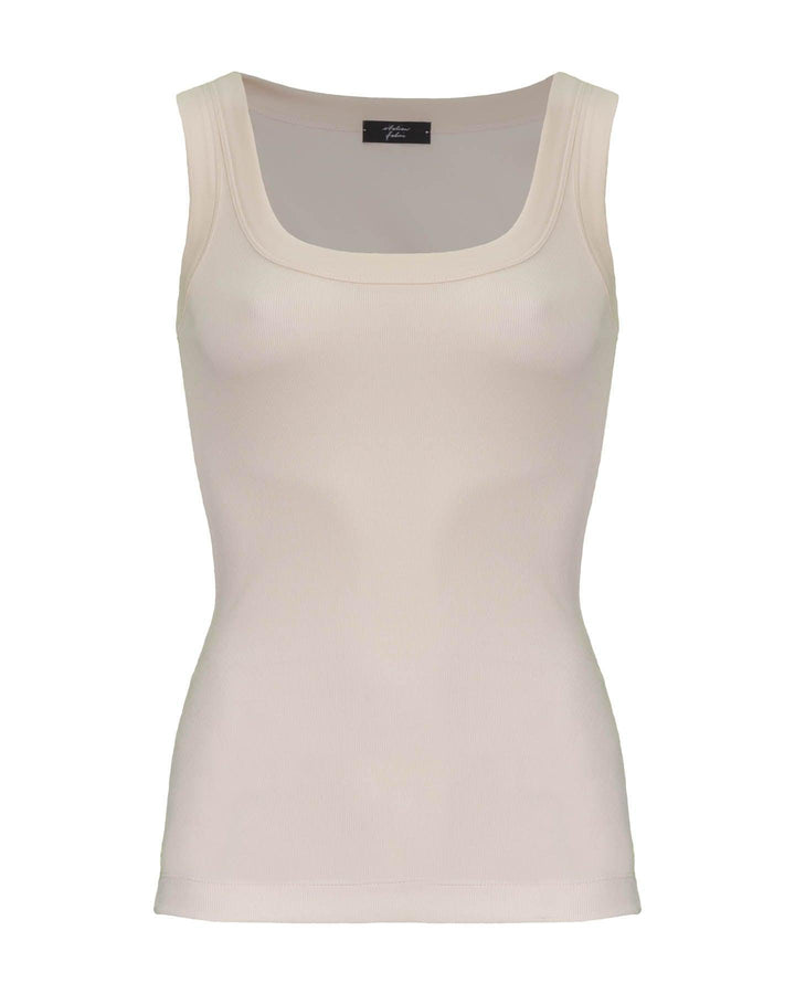 Marc Cain - Classic Ribbed Tank in Rose Powder