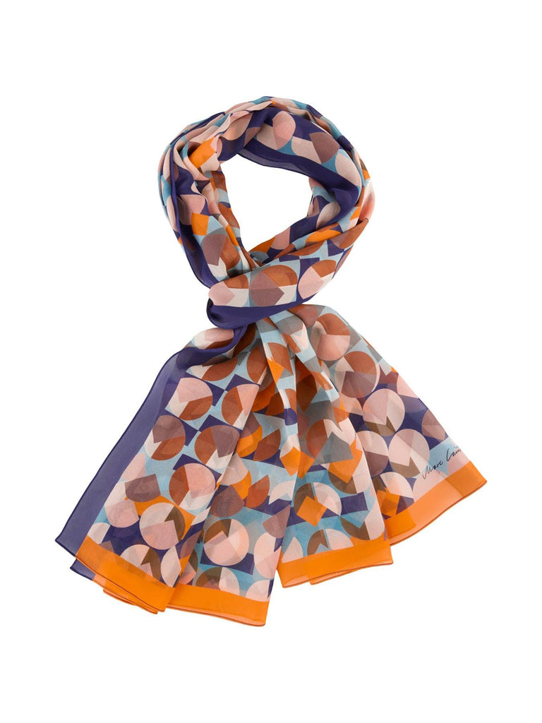 Marc Cain - Colourful 60's Style Scarf