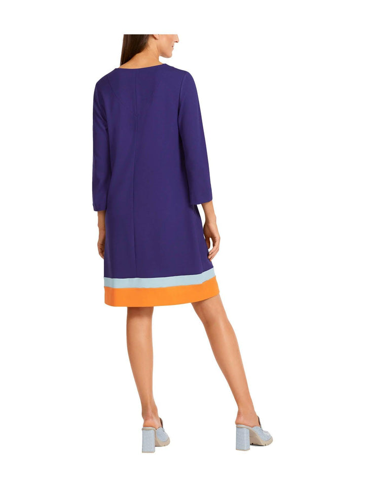 Marc Cain - Contrast Border Hem Dress