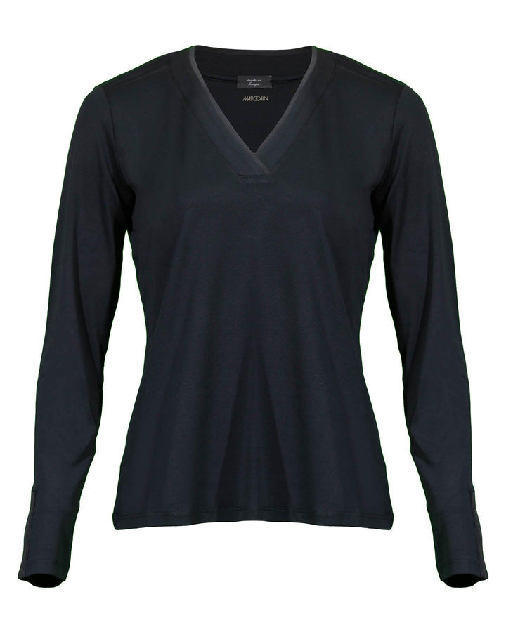 Marc Cain - Cotton Solid T-Shirt
