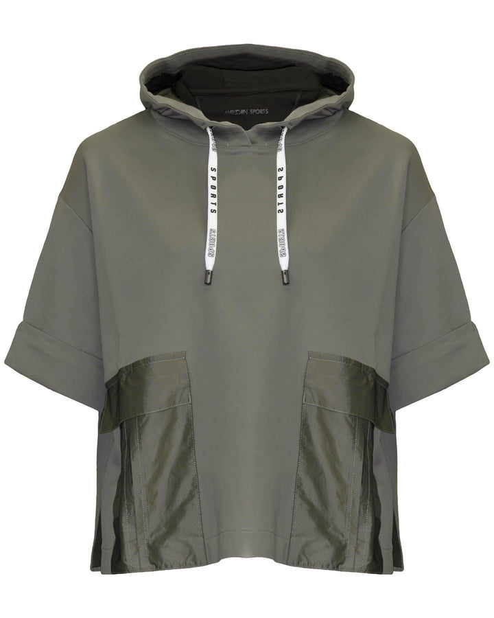 Marc Cain - Cropped Hooded Sweatshirt
