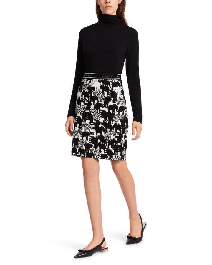 Marc Cain - Elephant Print Pencil Skirt