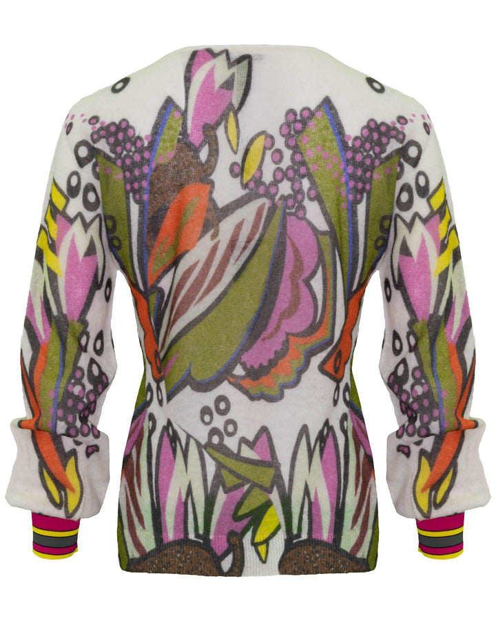 Marc Cain - Fine Knit Sweater Cabaret