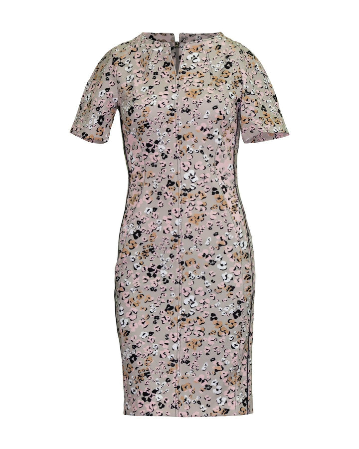 Marc Cain - Floral Leopard Print Dress