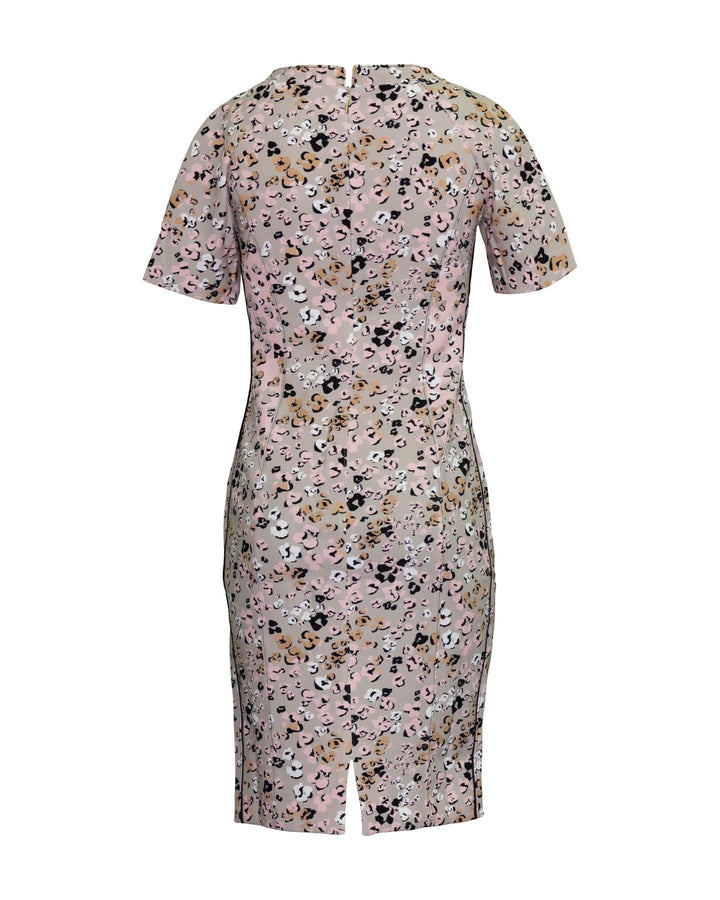 Marc Cain - Floral Leopard Print Dress