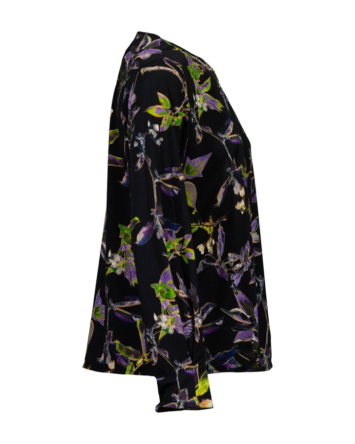 Marc Cain - Floral Print Poly Blouse