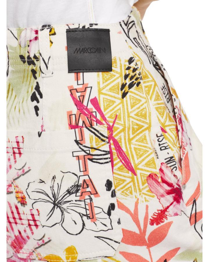 Marc Cain - Floral Trouser Skirt