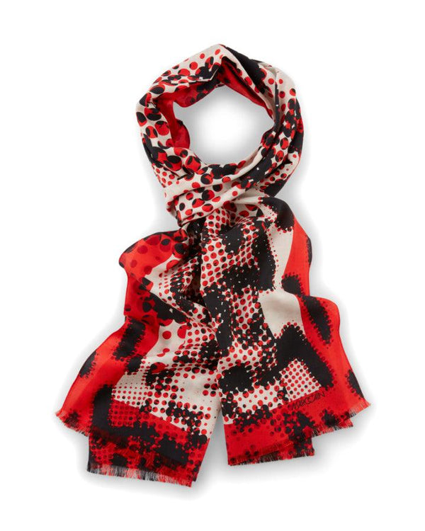 Marc Cain - Graphic Mixed Print Scarf