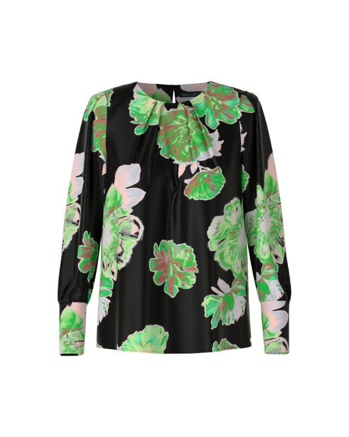 Marc Cain - Green Floral Pullover