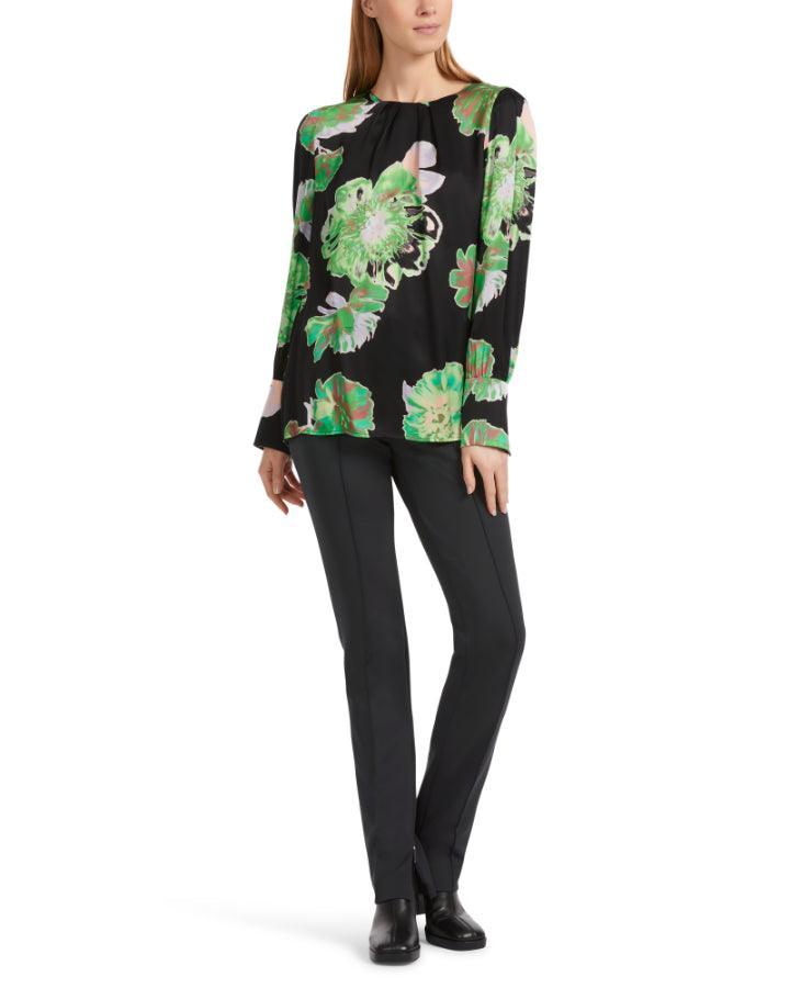 Marc Cain - Green Floral Pullover