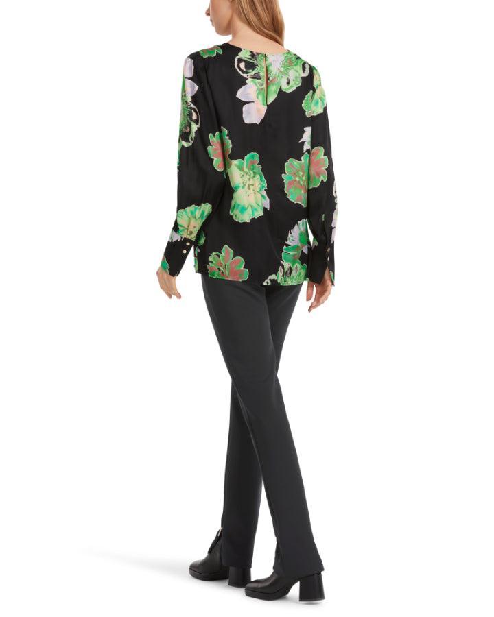 Marc Cain - Green Floral Pullover