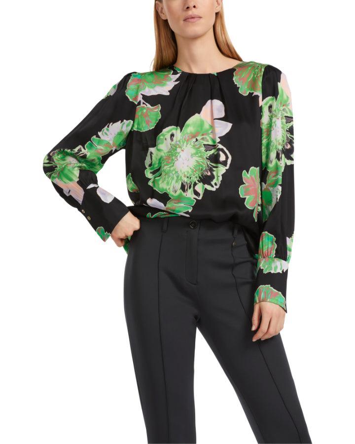 Marc Cain - Green Floral Pullover