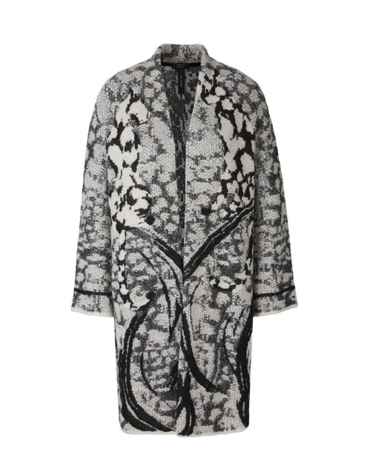 Marc Cain - Jacquard Print Long Cardigan