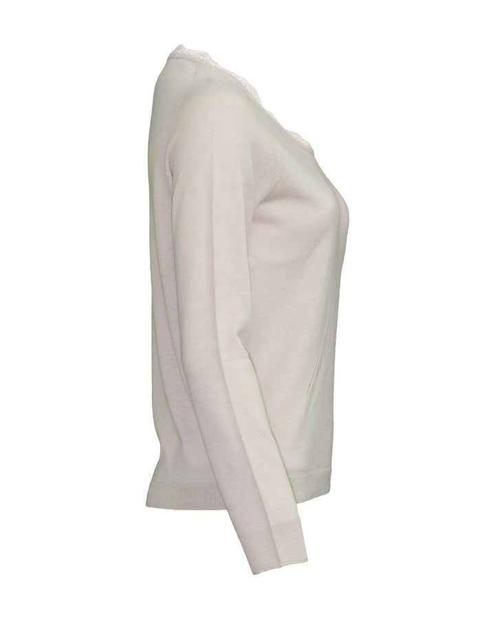 Marc Cain - Lace Trim Pullover