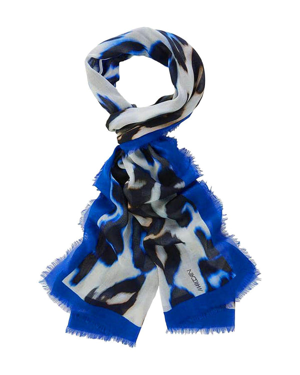 Marc Cain - Large Leopard Print Scarf