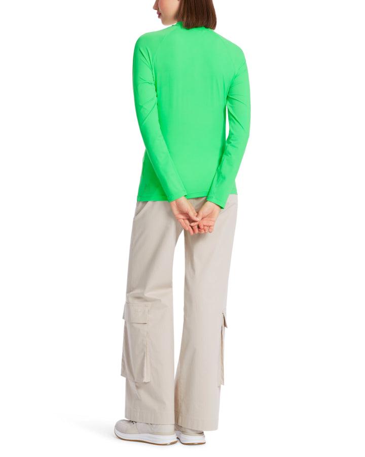 Marc Cain - Long Sleeve Stand Collar Top