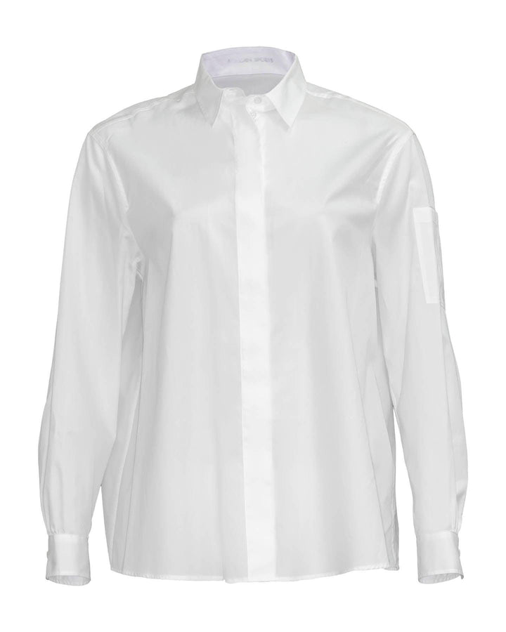 Marc Cain - Long Sleeve White Shirt