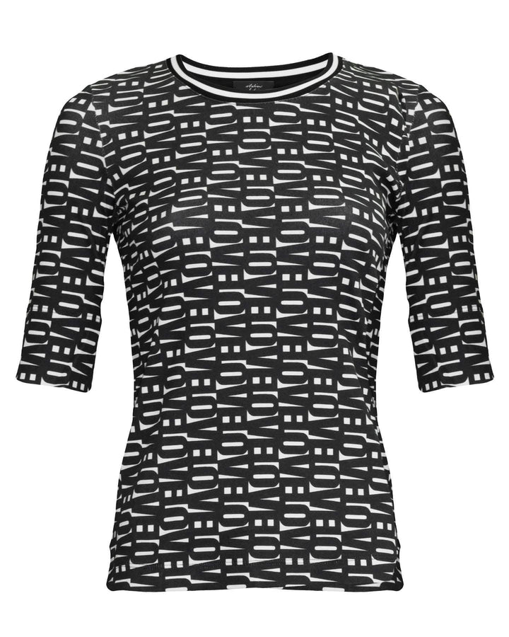 Marc Cain - LOVE Lettering Print Pullover