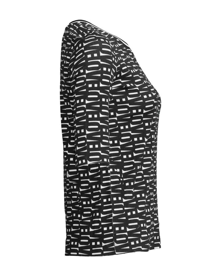 Marc Cain - LOVE Lettering Print Pullover