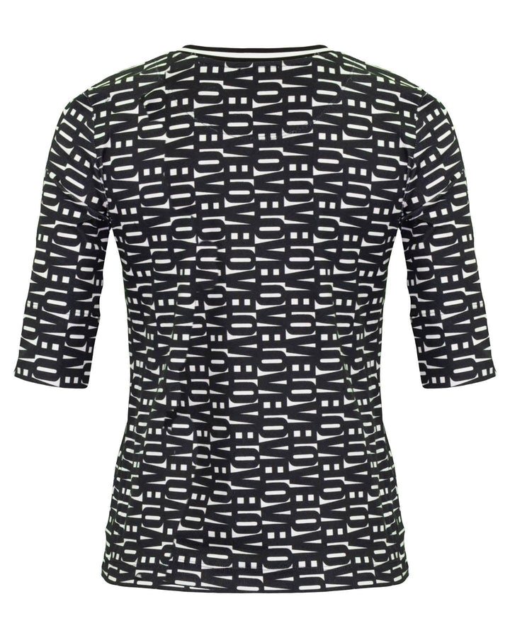 Marc Cain - LOVE Lettering Print Pullover