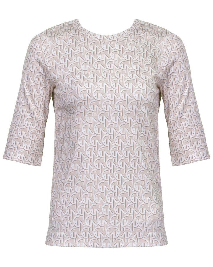 Marc Cain - MC Print Half Sleeve T-Shirt