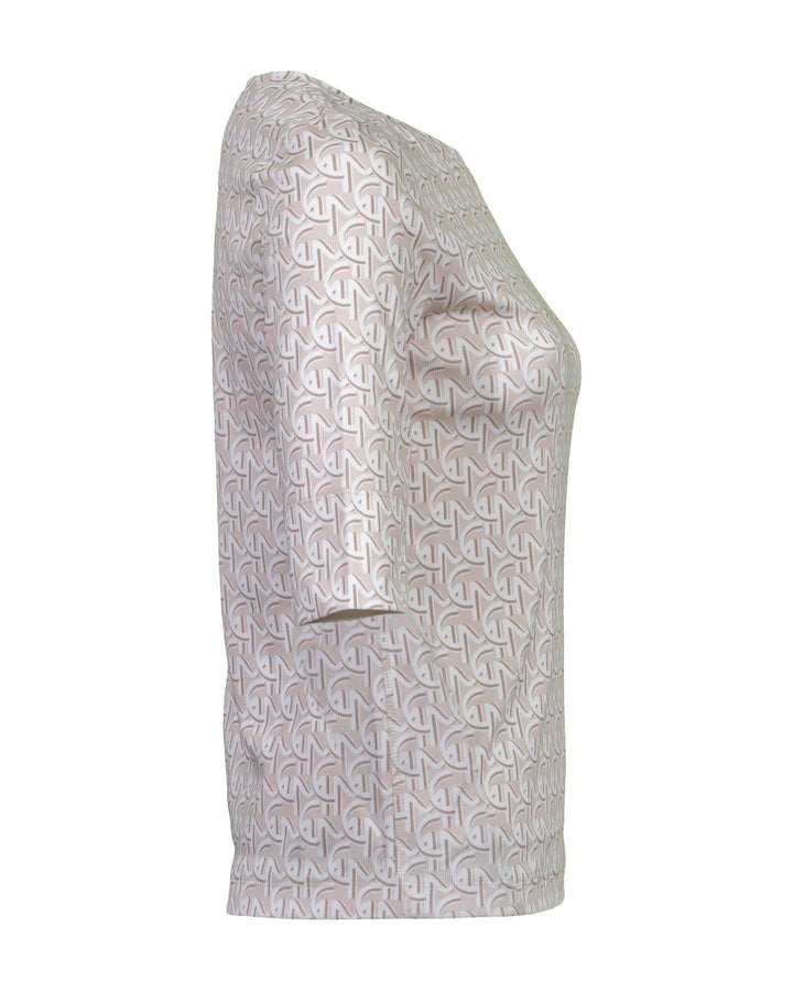Marc Cain - MC Print Half Sleeve T-Shirt