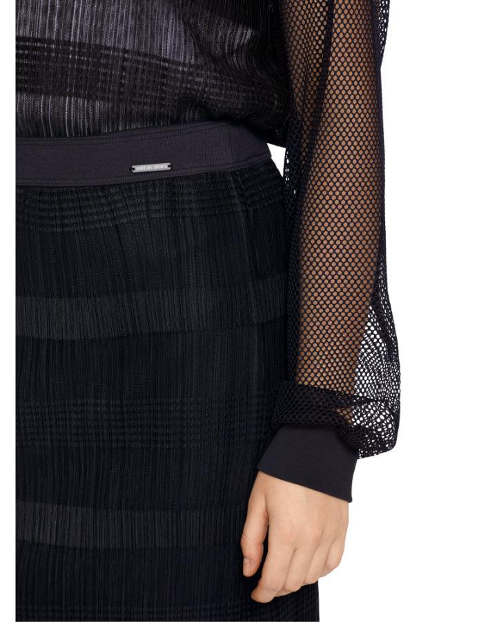 Marc Cain - Mesh Lined Pull On Skirt